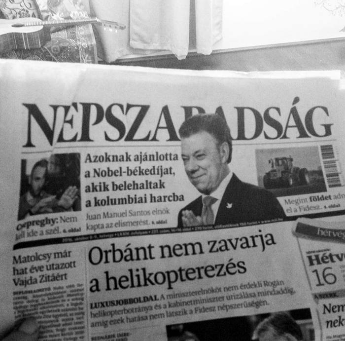 Népszabadság - az utolsó lapszám 2016-ból