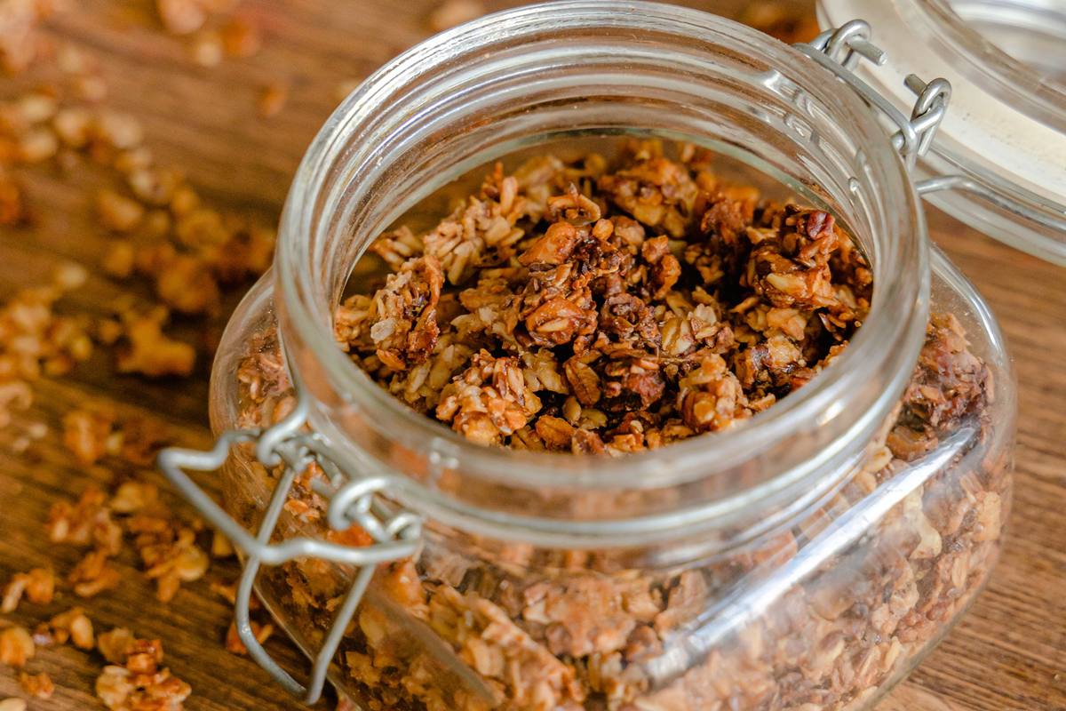 Ropogós granola házilag